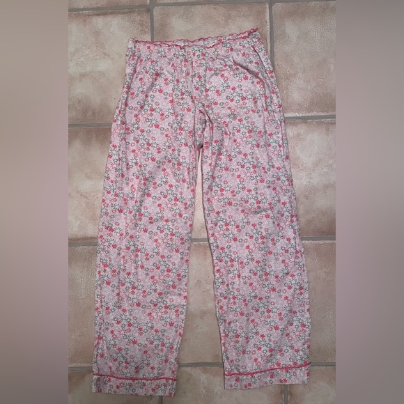 Victoria Secret 100% cotton light pink, long sleeve 2 piece pajama set; size S - Picture 4 of 7